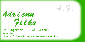 adrienn filko business card