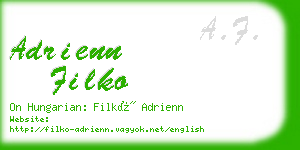 adrienn filko business card